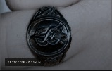 Early STIGHAM signet worn on a hand