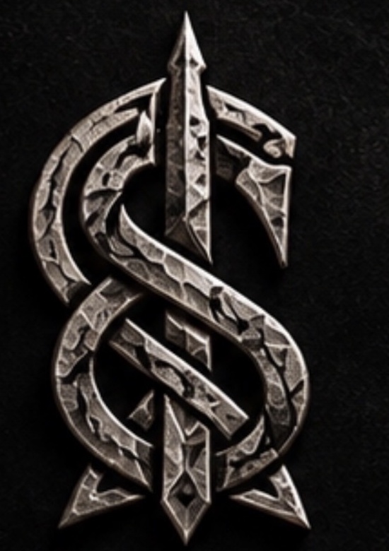 STIGHAM serpent and spear monogram